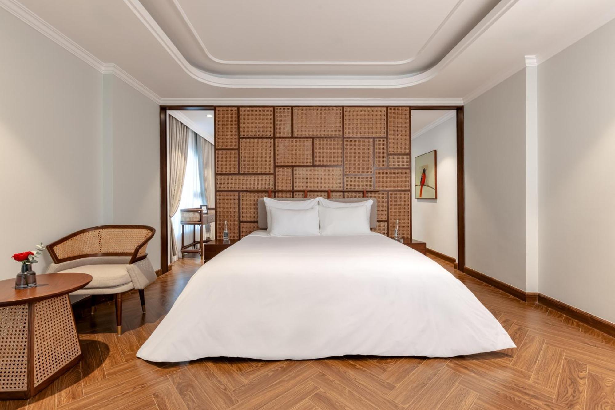האנוי La Siesta Classic Hang Thung מראה חיצוני תמונה A bedroom at the hotel