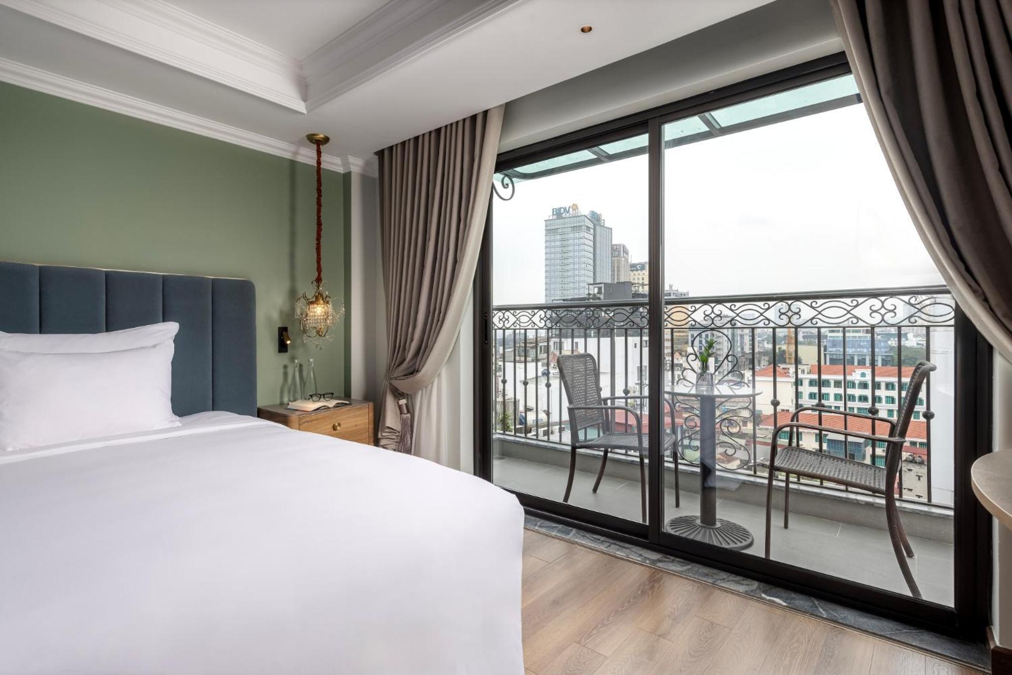 האנוי La Siesta Classic Hang Thung מראה חיצוני תמונה Deluxe Room with Balcony